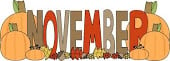 november clip art