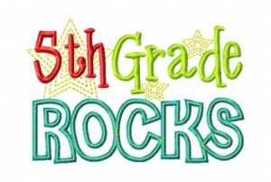 5th grade rocks