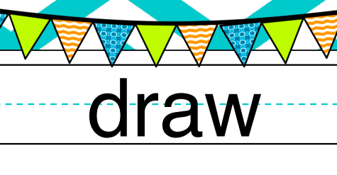 Word Of The Week Draw Georgetown Elementary School